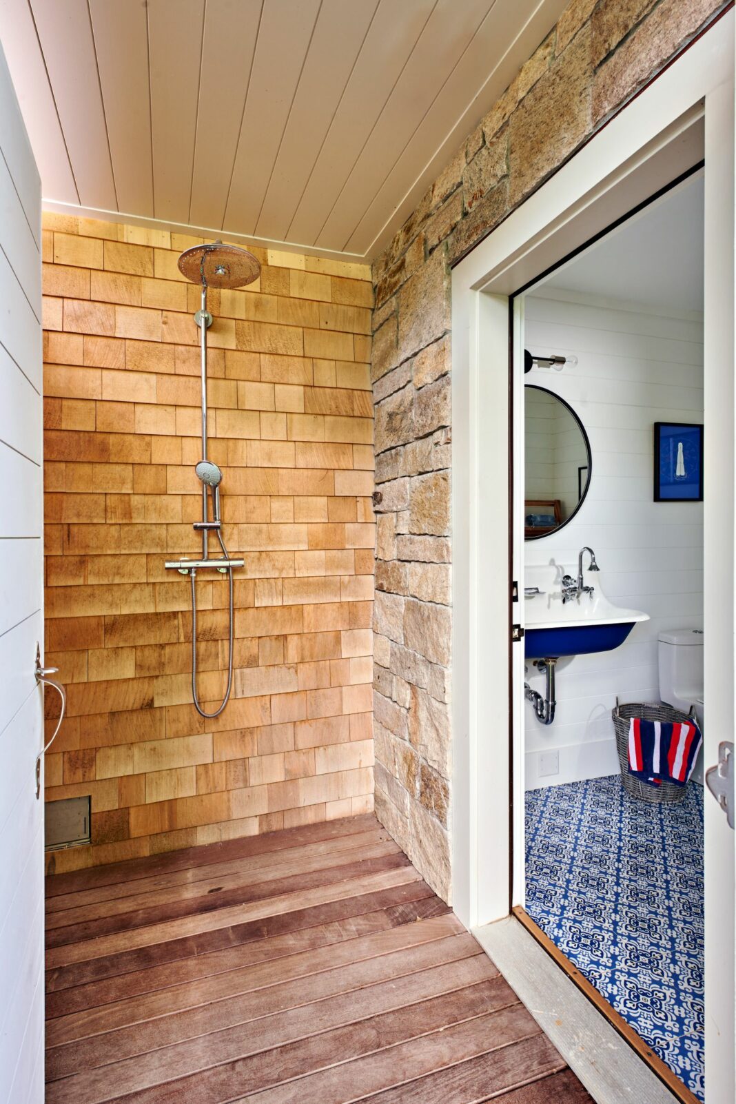 Cape Cod outdoor shower